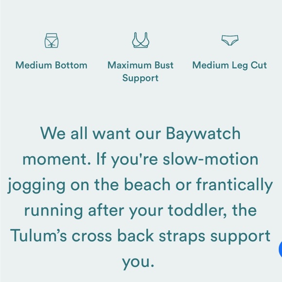 Andie The Tulum One Piece Long Torso NWT - Picture 9 of 11